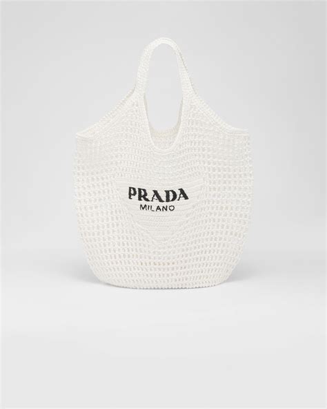 white prada beach bag|farfetch Prada beach bags.